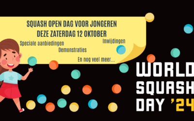 Wereld Squash Dag: kom squash met ons vieren!